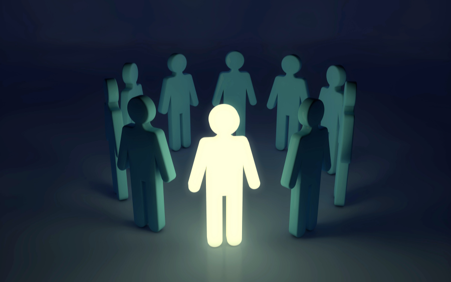 Iconografía de liderazgo y comunidad espiritual